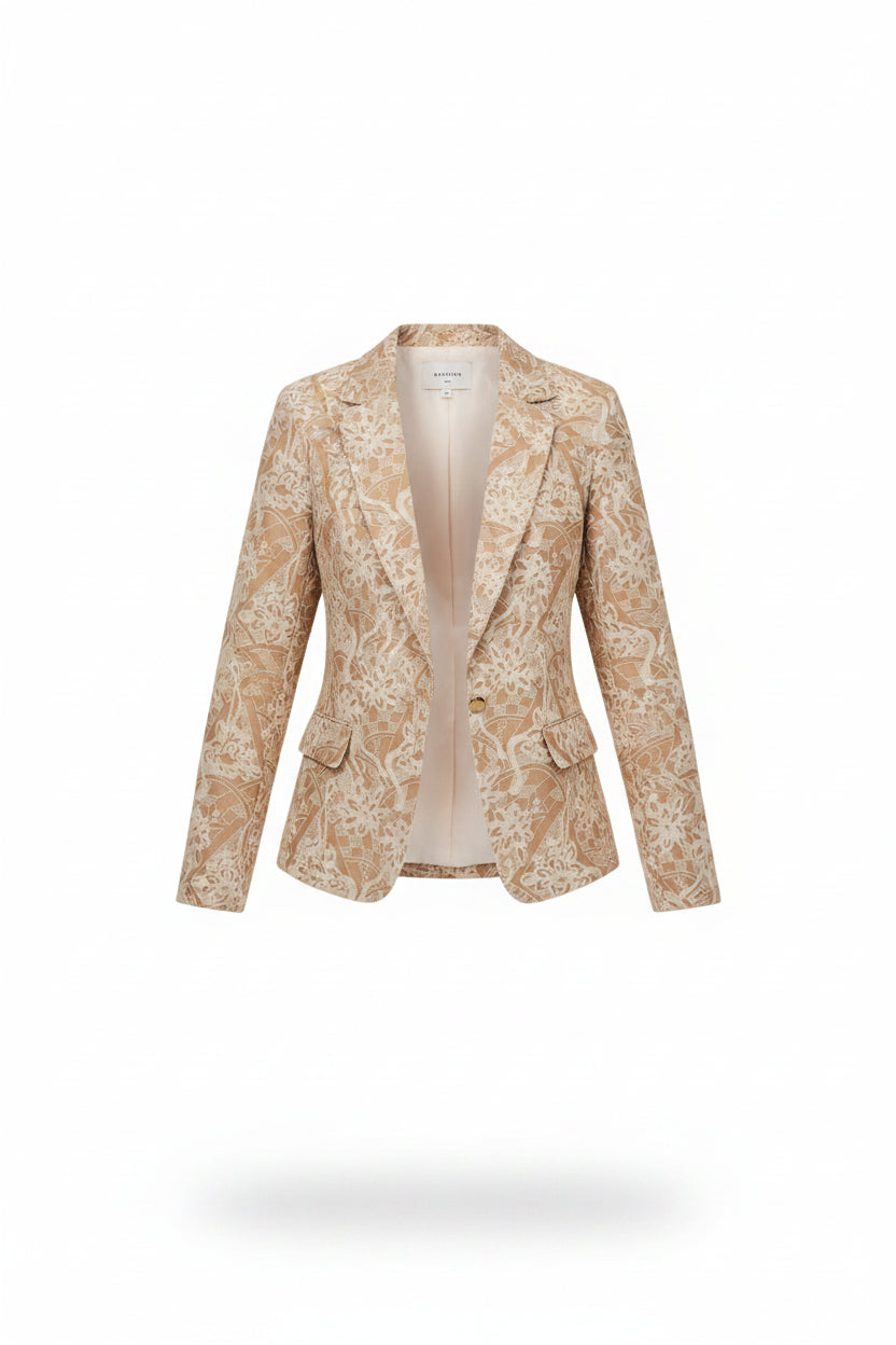 Blazer con Manga Raglán