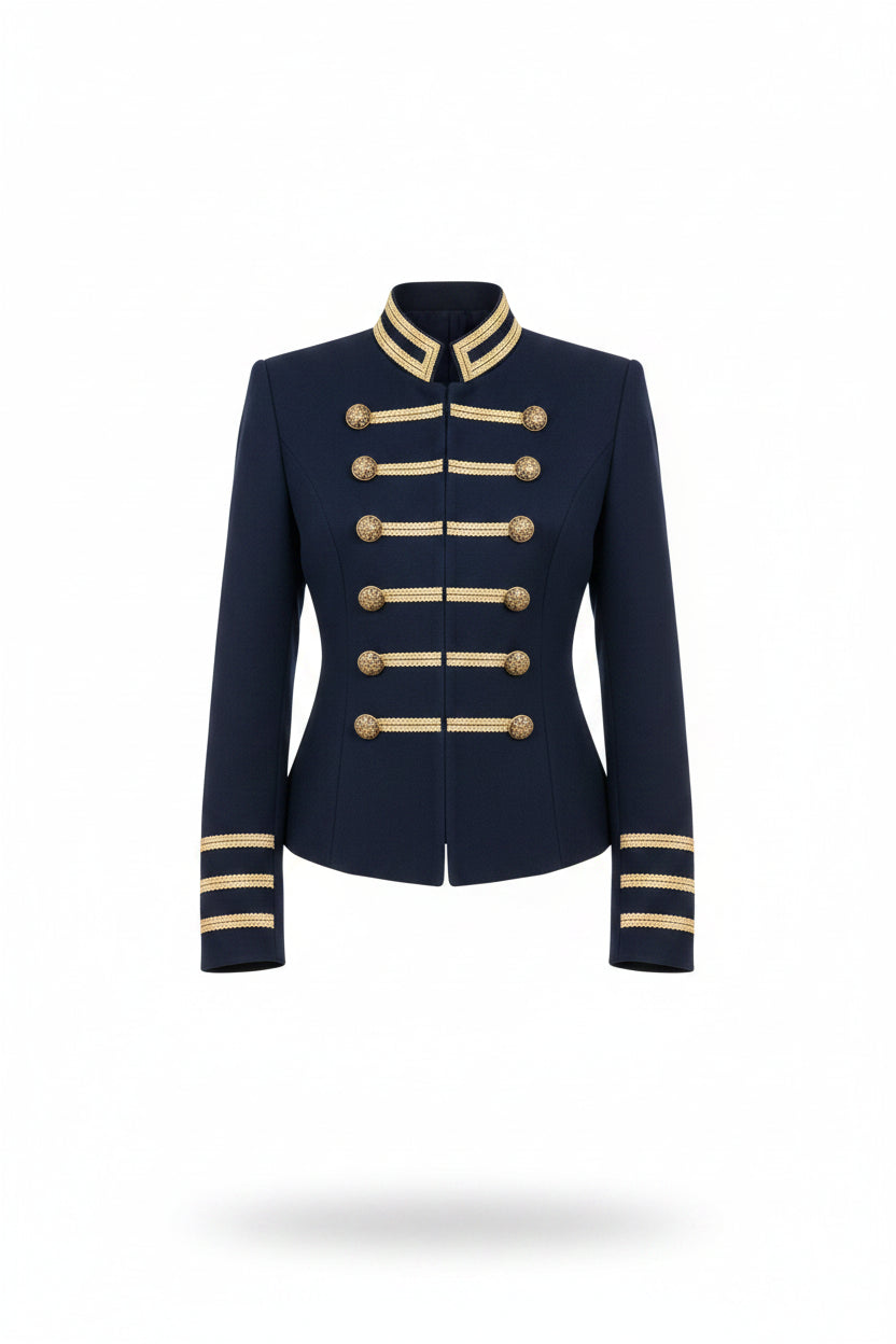 Blazer Militar Azul Marino