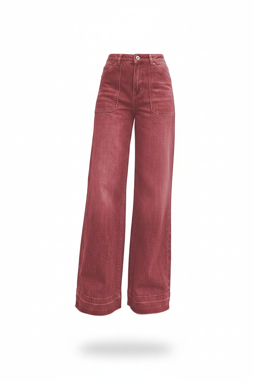Pantalones Vaqueros de Pierna Ancha