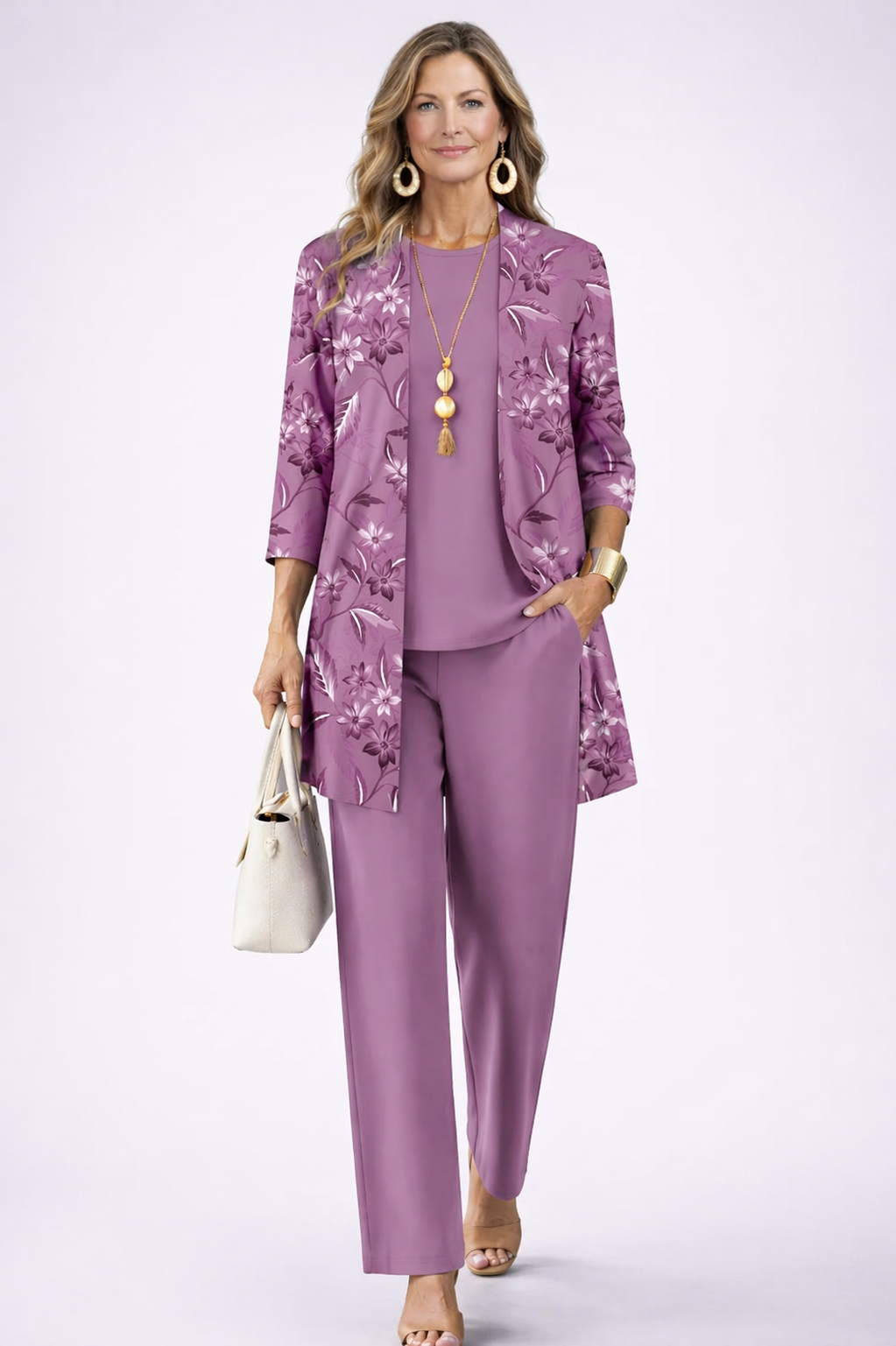 MARISA | Conjunto floral de 3 piezas