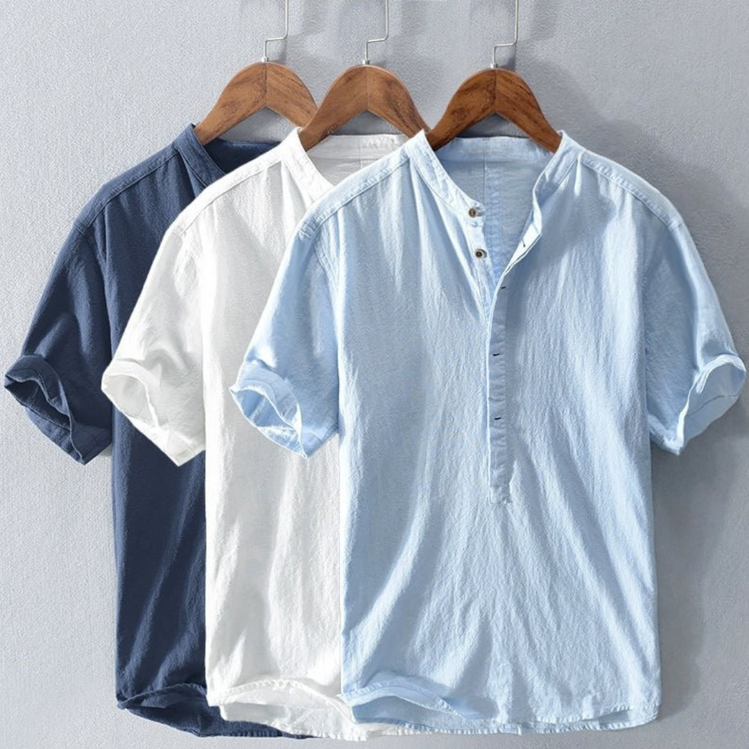 Luis | Camisa de Lino Premium Ligera