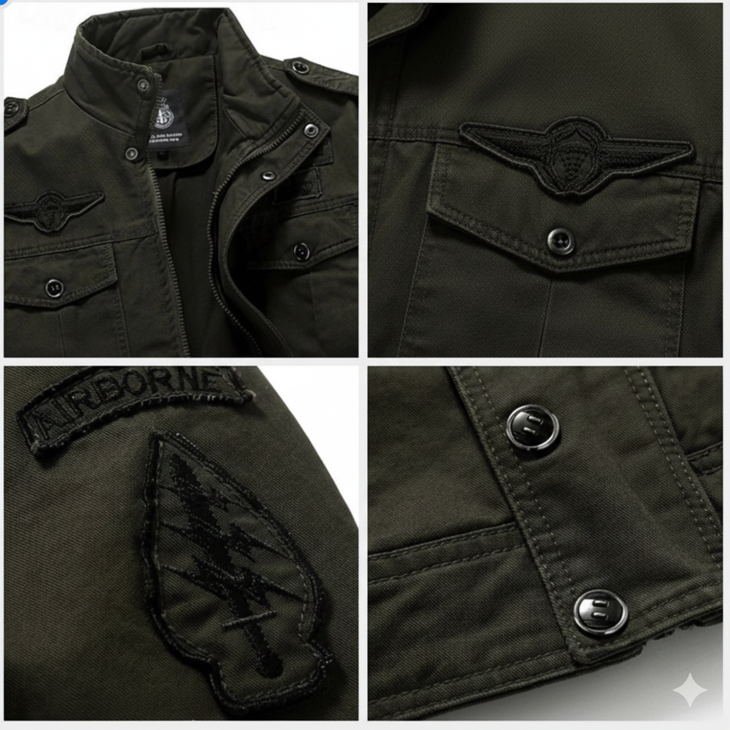 Marcelo | Chaqueta Militar Estructurada