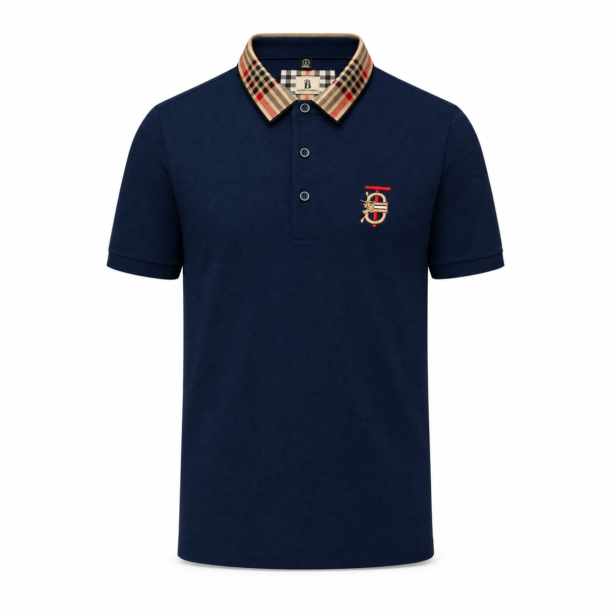 Bellavio | Polo Signature con Cuello de Cuadros