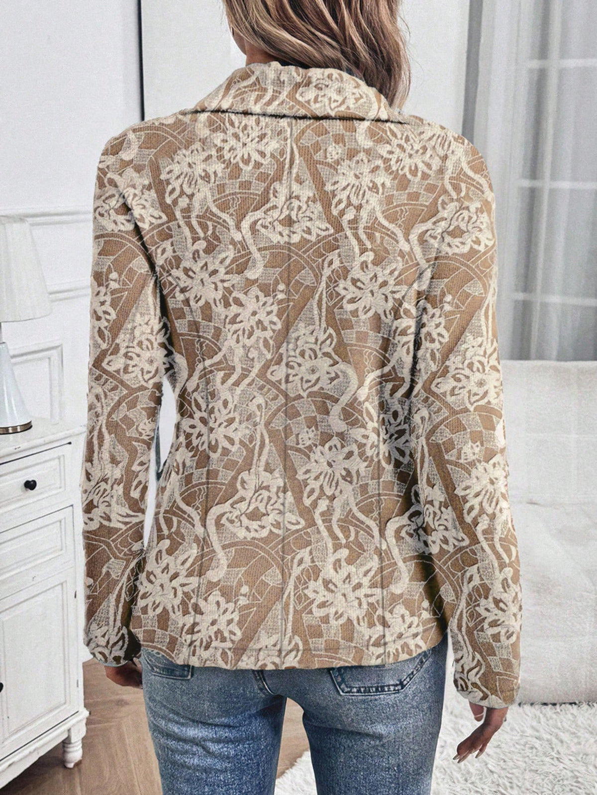 Blazer con Manga Raglán