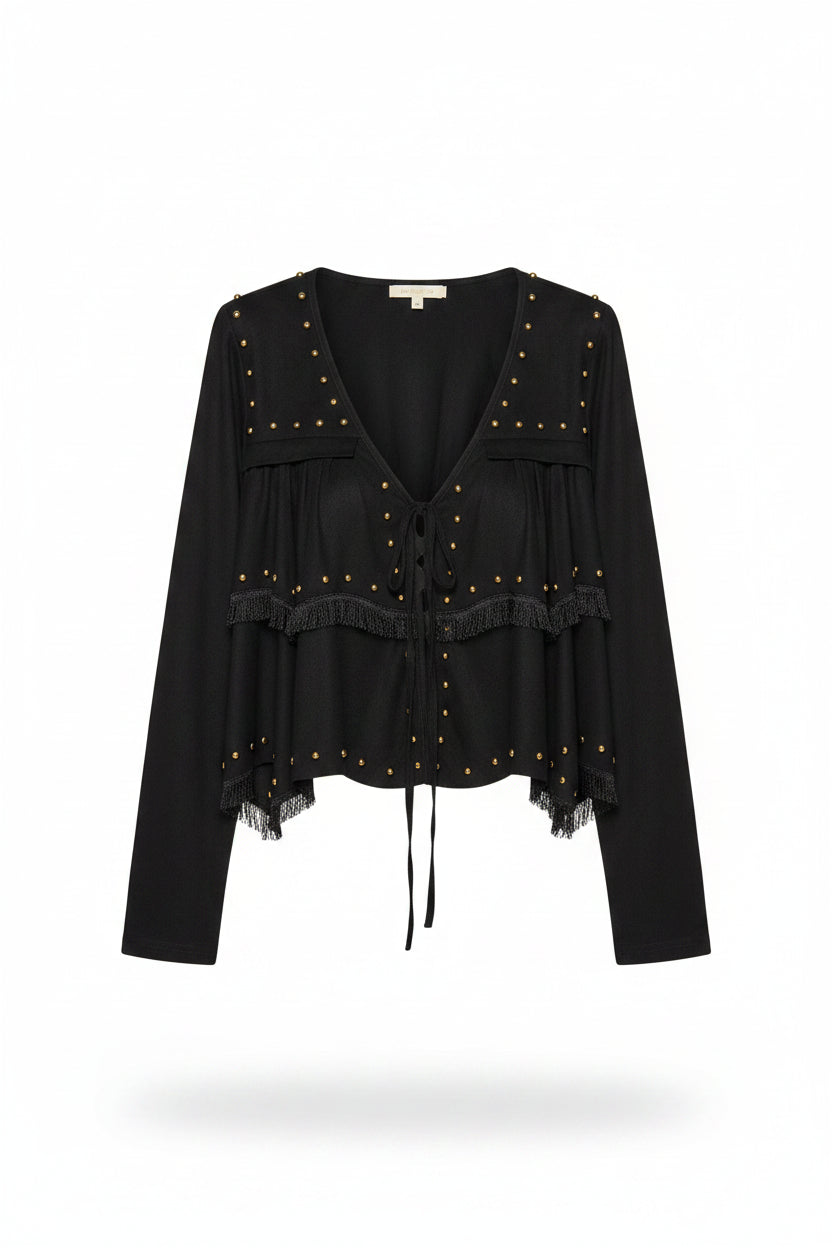 Blusa Holgada Tejida