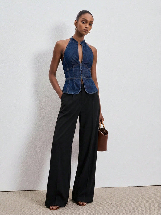 Blusa Vaquera Ajustada