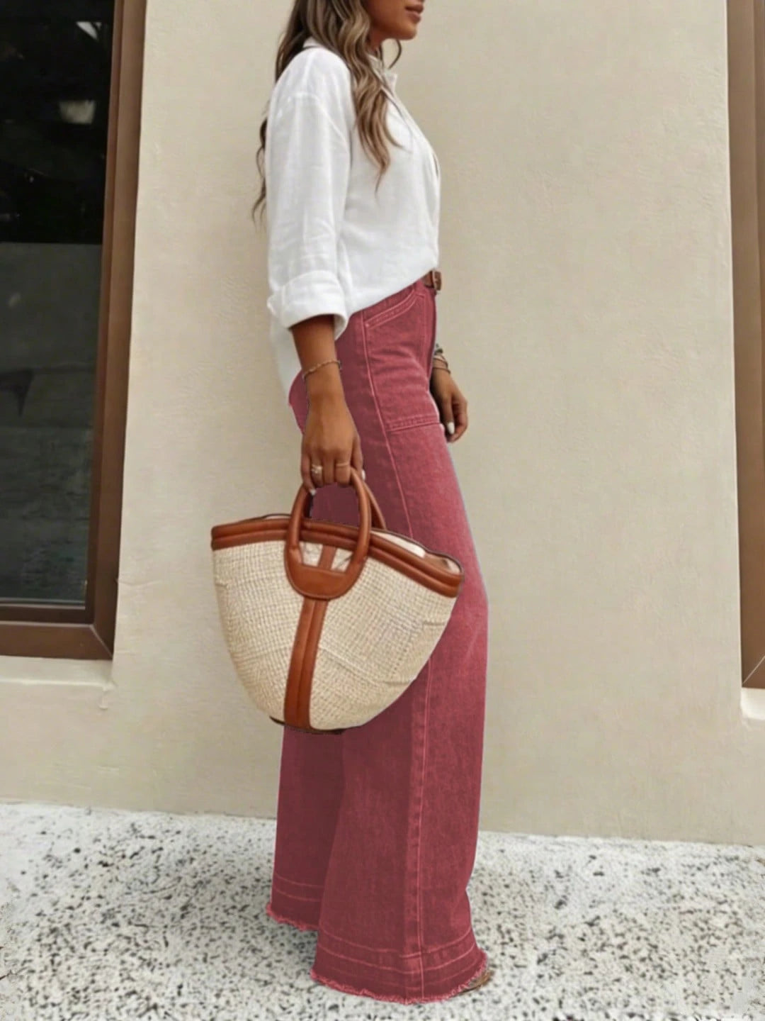 Pantalones Vaqueros de Pierna Ancha
