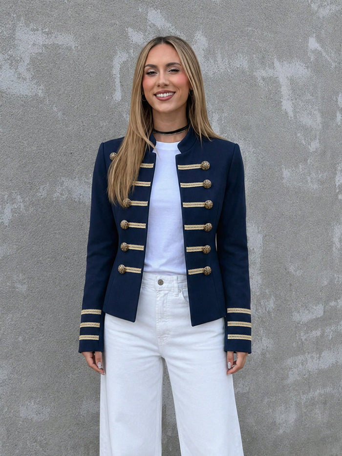 Blazer Militar Azul Marino