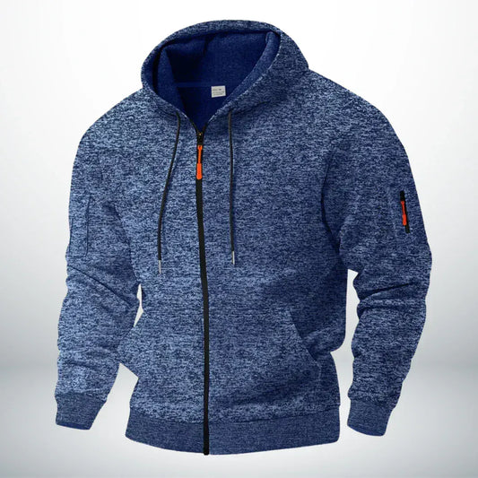 Jorge | Sudadera con Capucha y Cremallera