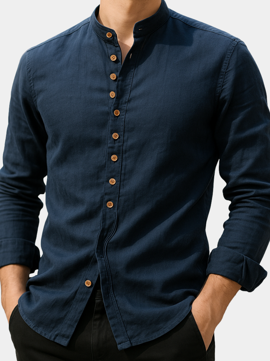 Bernabé | Camisa Informal de Lino y Algodón
