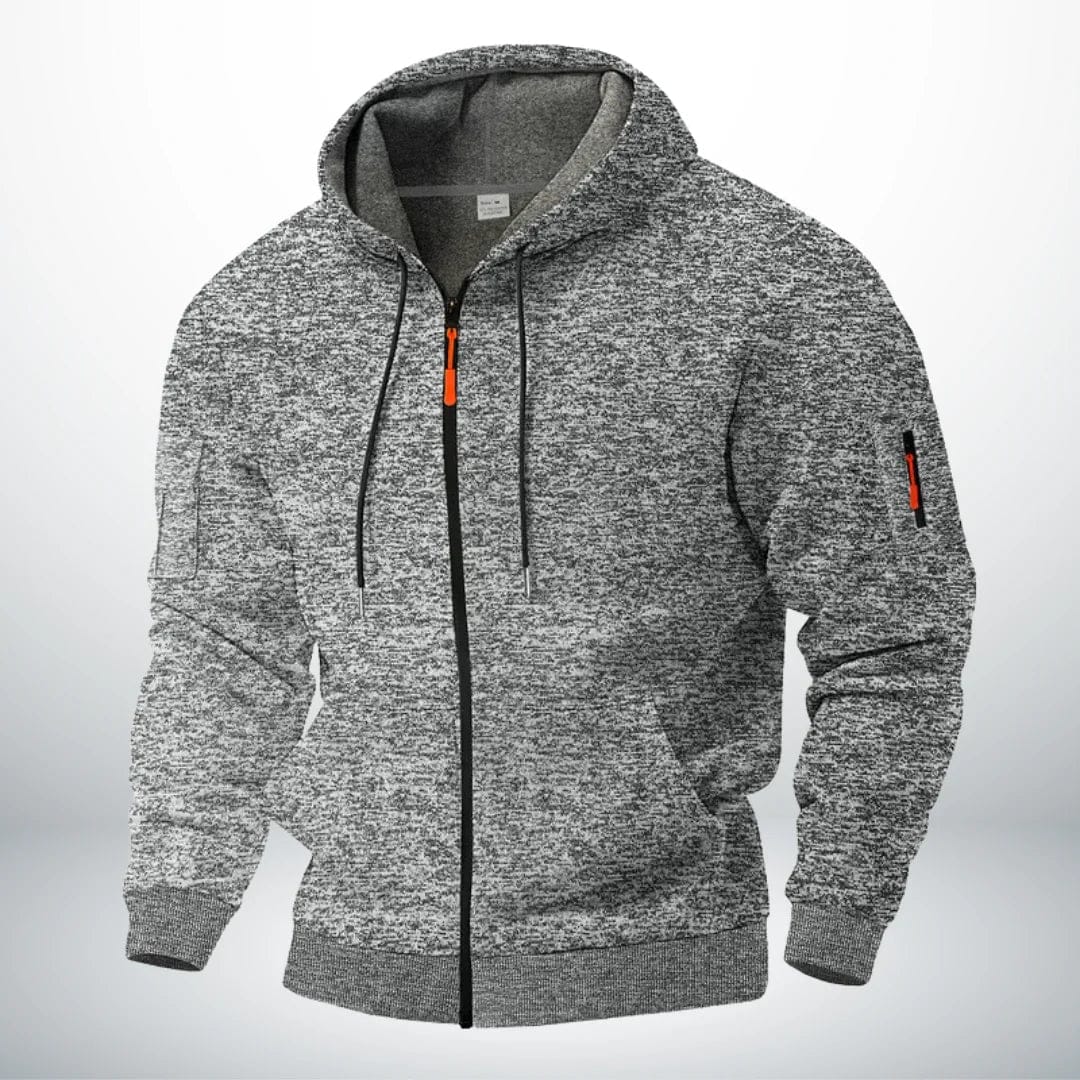 Jorge | Sudadera con Capucha y Cremallera