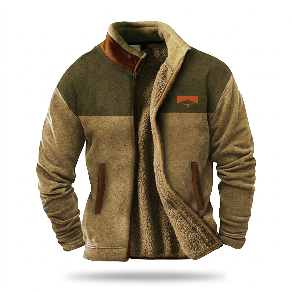 Tomás | Chaqueta con Capucha y Estampado Gráfico