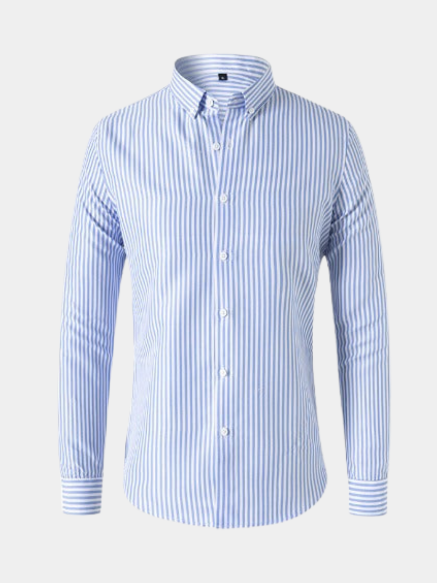 Feliciano | Camisa de Rayas Entallada