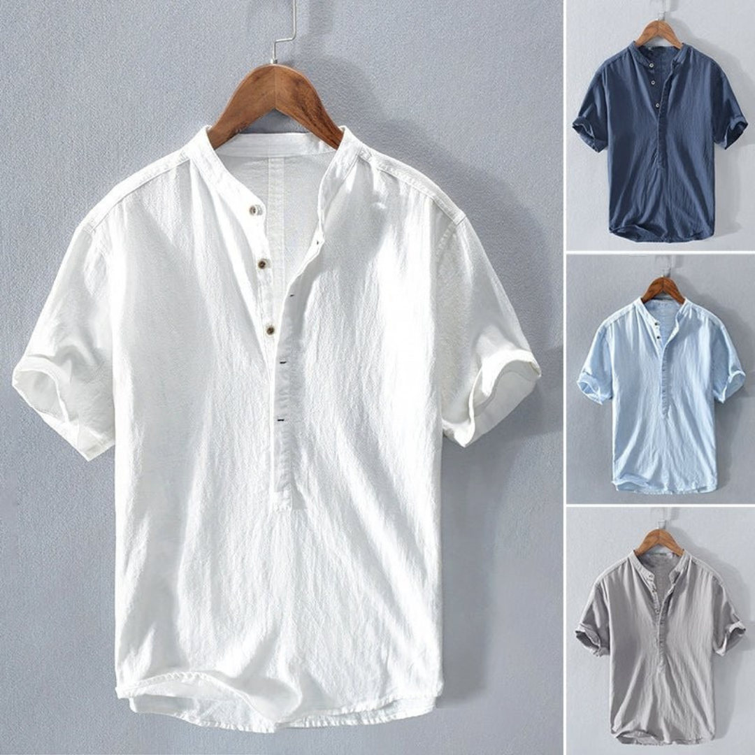 Luis | Camisa de Lino Premium Ligera