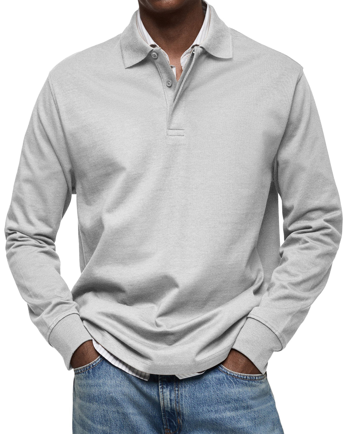 Félix | Polo de Lujo de Manga Larga
