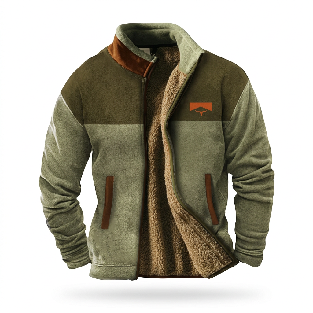 Tomás | Chaqueta con Capucha y Estampado Gráfico