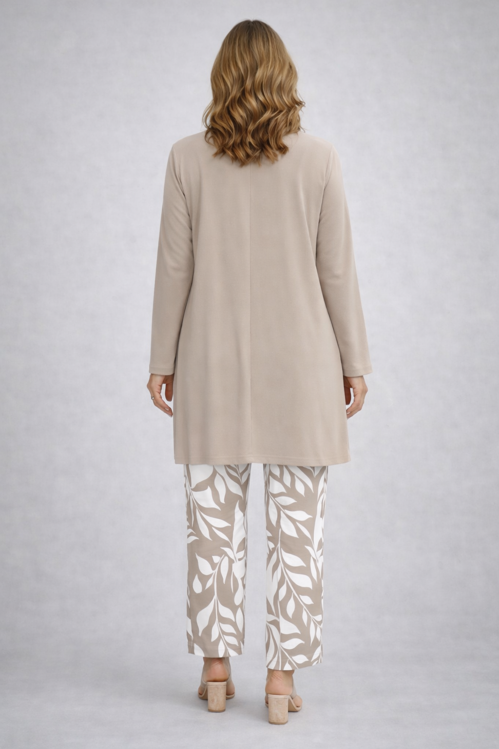 SILVANA | Conjunto de 3 Piezas con Pantalón Estampado
