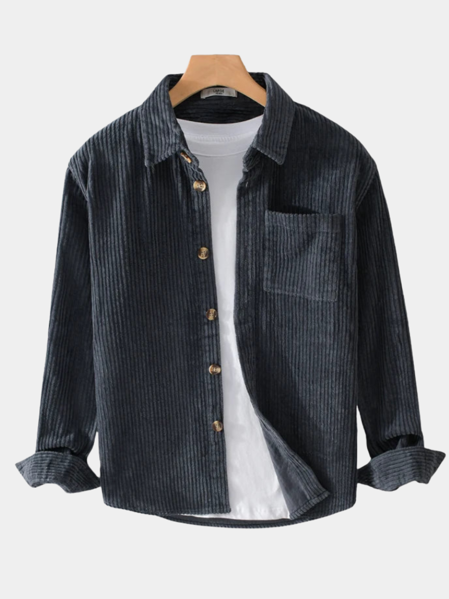 Fabricio | Camisa de Pana Elegante