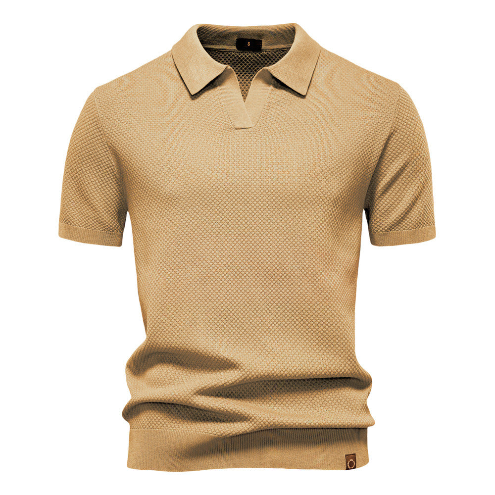 Antonio | Polo Elegante de Cuello Abierto