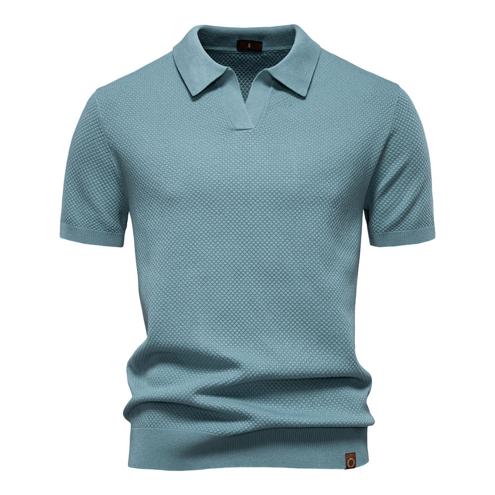 Antonio | Polo Elegante de Cuello Abierto