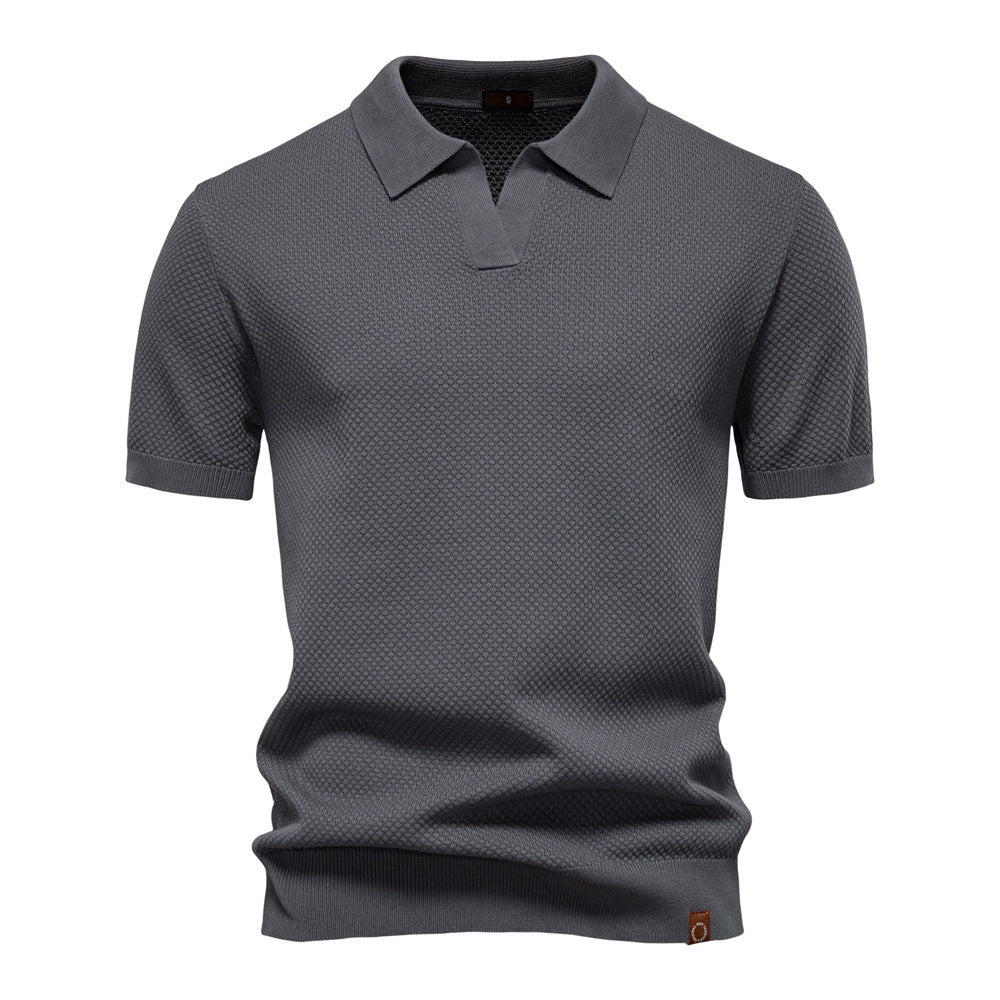 Antonio | Polo Elegante de Cuello Abierto