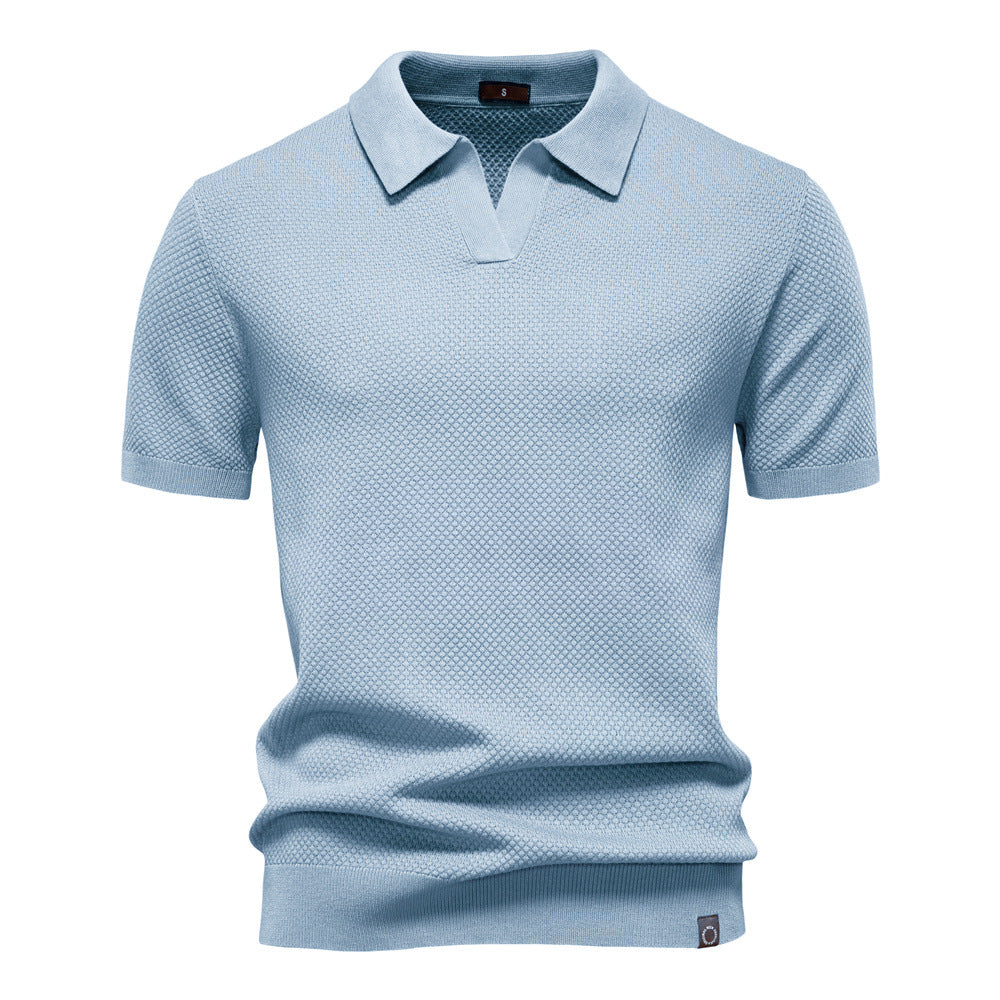 Antonio | Polo Elegante de Cuello Abierto