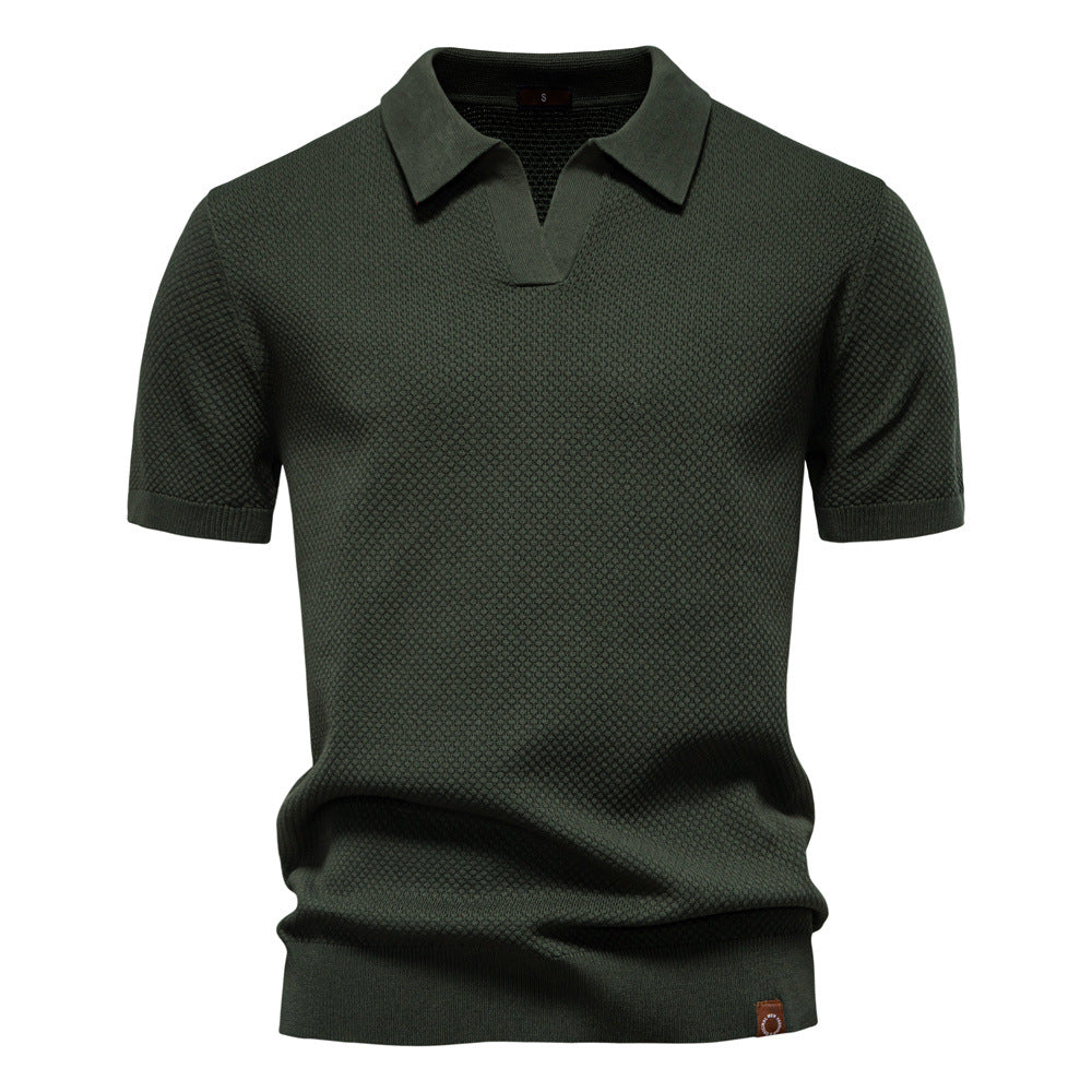Antonio | Polo Elegante de Cuello Abierto