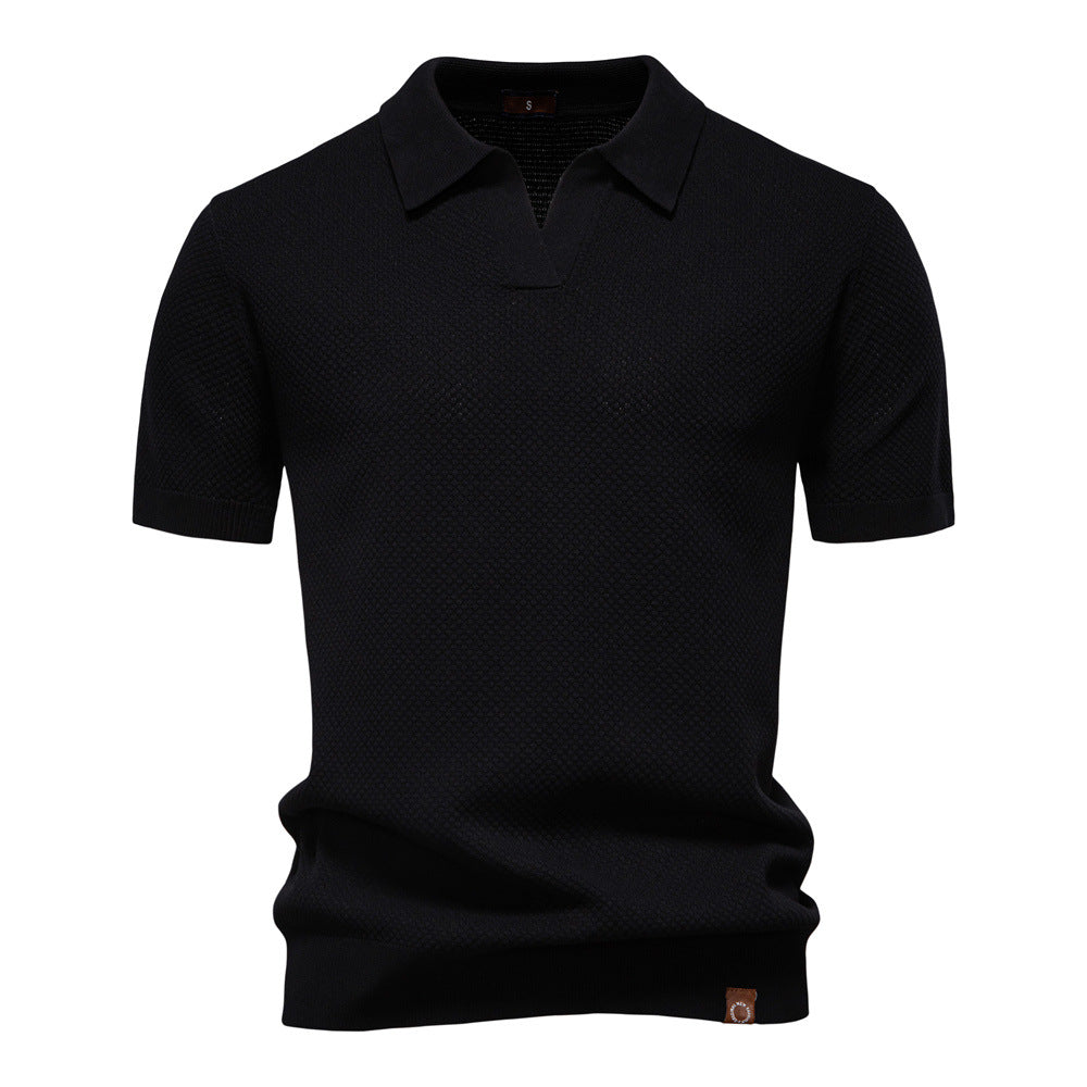 Antonio | Polo Elegante de Cuello Abierto