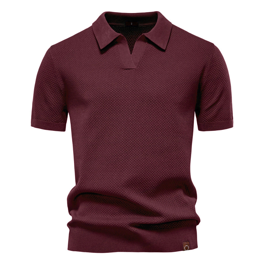 Antonio | Polo Elegante de Cuello Abierto