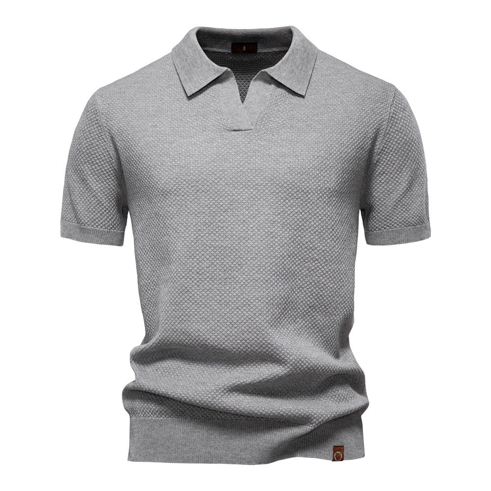 Antonio | Polo Elegante de Cuello Abierto