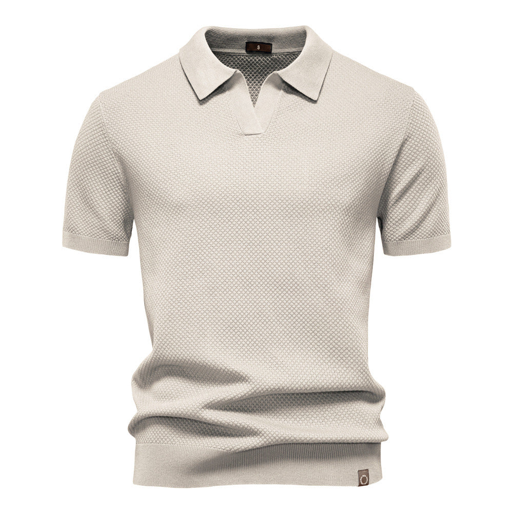 Antonio | Polo Elegante de Cuello Abierto