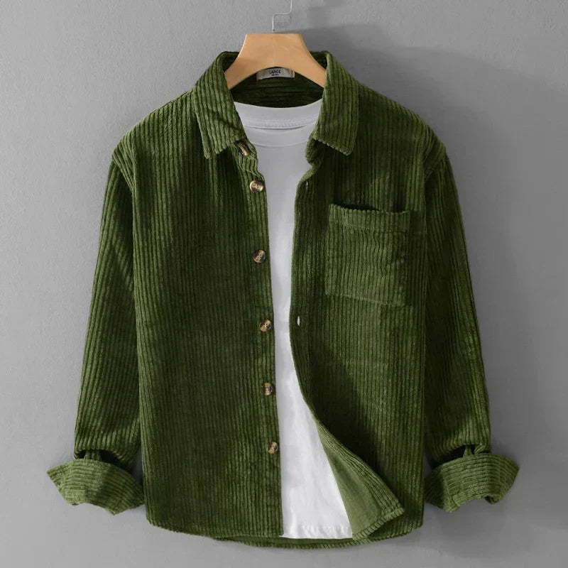 Fabricio | Camisa de Pana Elegante