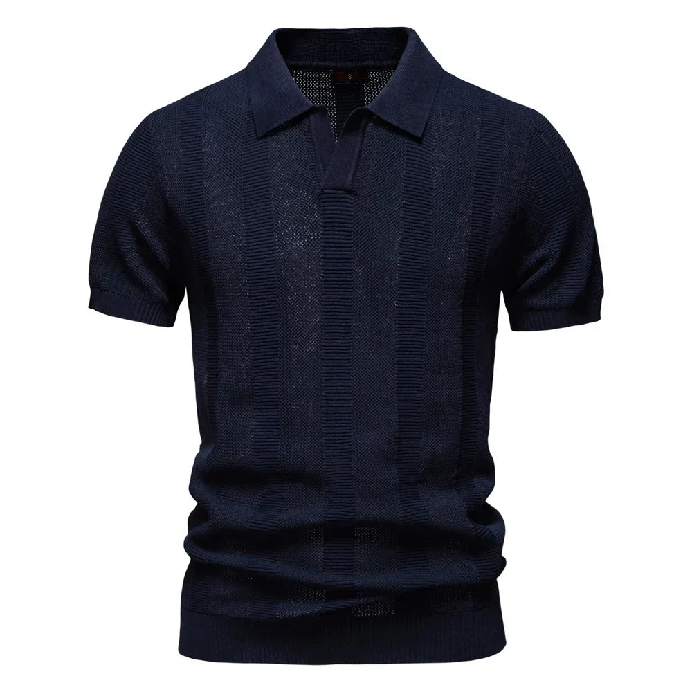 Hugo | Polo de Rayas Elegante e Informal
