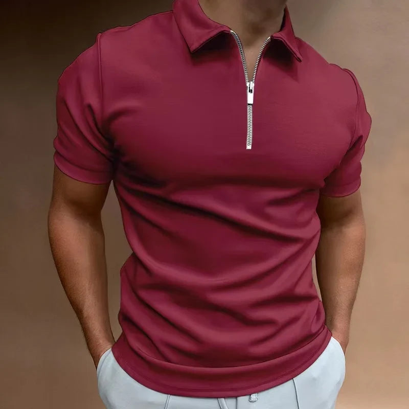 Nicolás | Polo Moderno con Cremallera