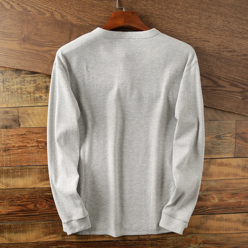 Marcos | Camiseta Elegante de Cuello Tunecino