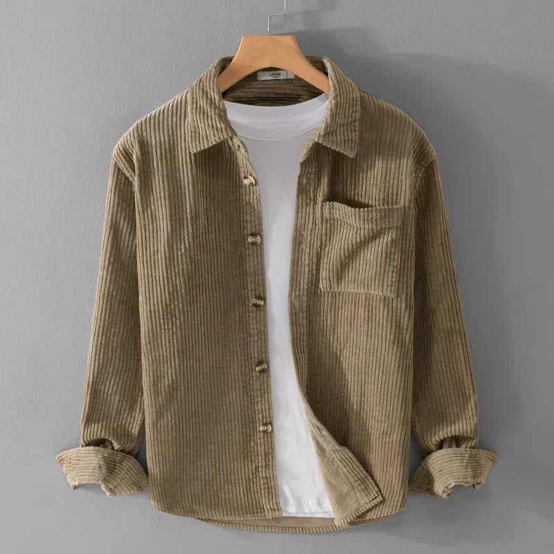 Fabricio | Camisa de Pana Elegante