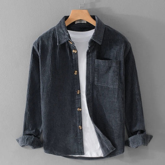 Fabricio | Camisa de Pana Elegante