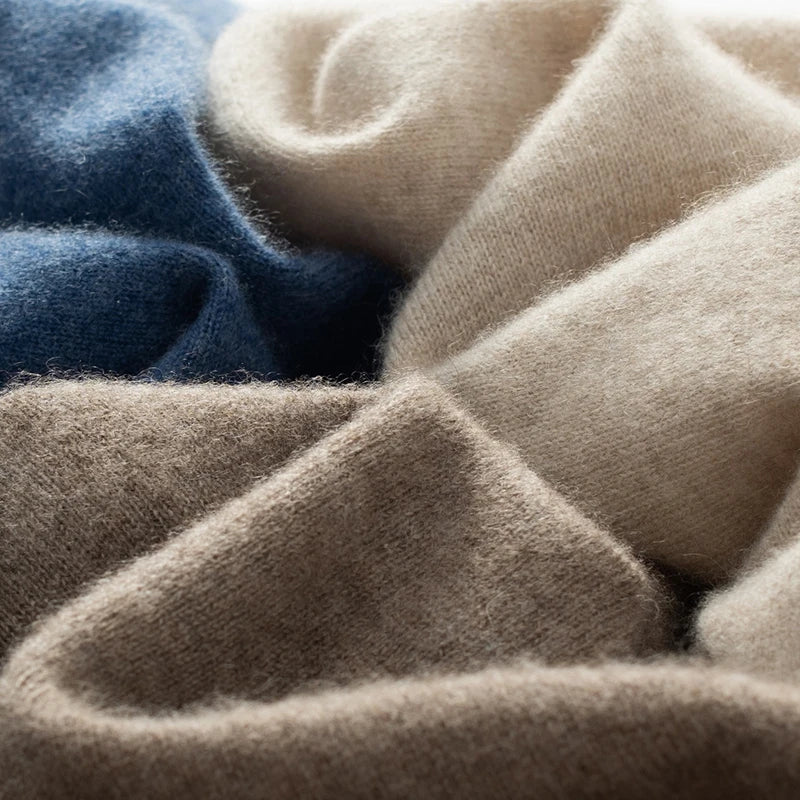 Lope | Jersey Elegante de Cuello Chimenea