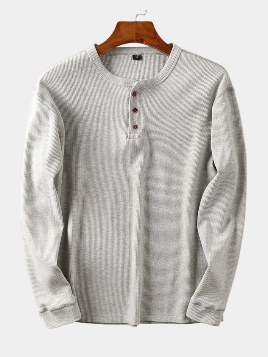 Marcos | Camiseta Elegante de Cuello Tunecino