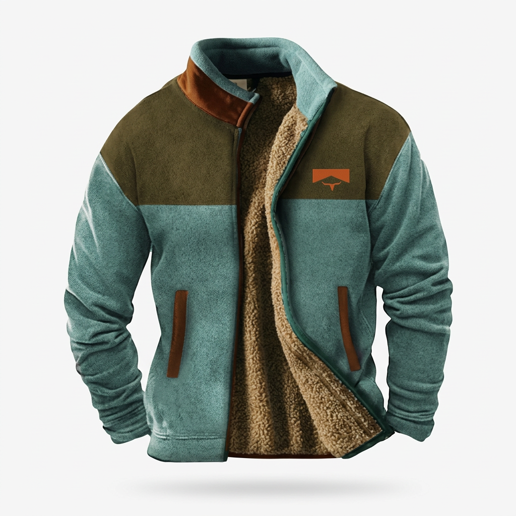 Tomás | Chaqueta con Capucha y Estampado Gráfico