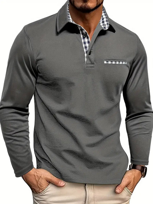 Santiago | Polo Elegante de Manga Larga
