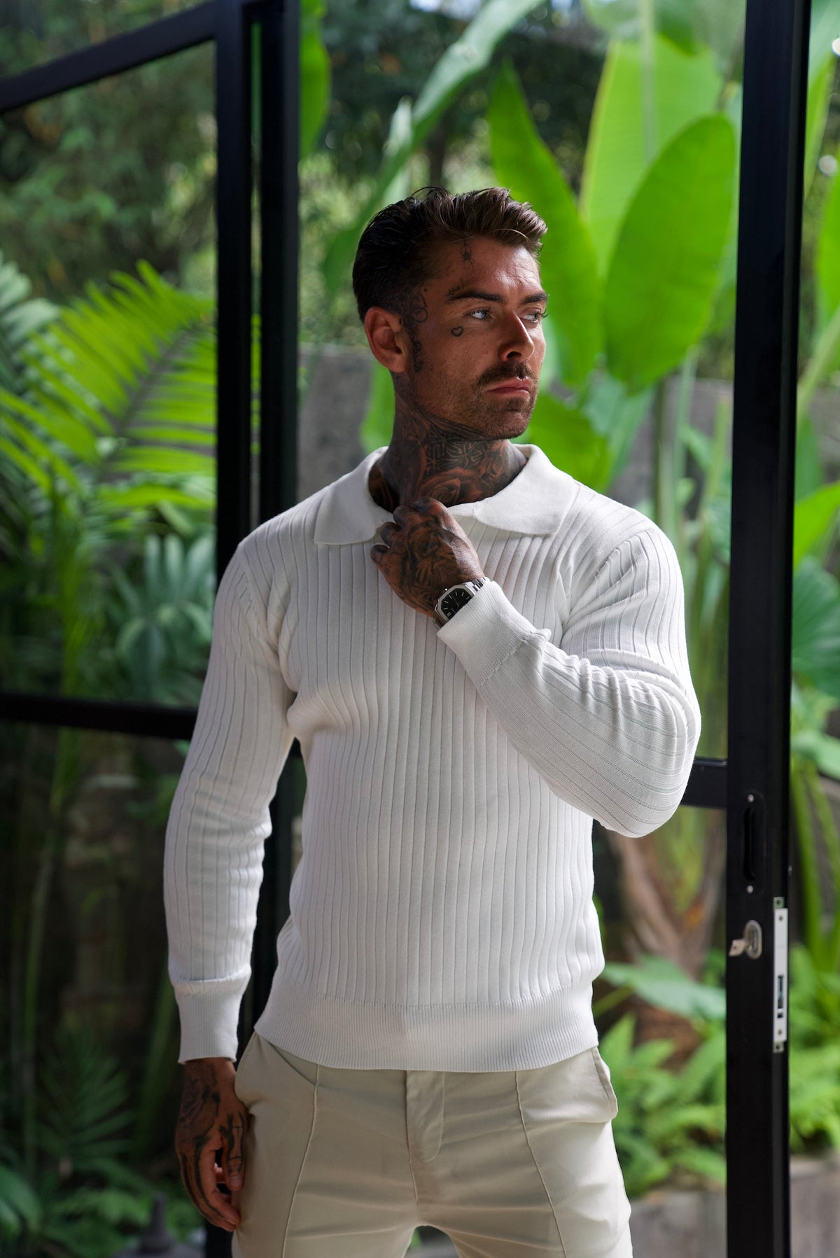 Leandro | Jersey Texturizado Elegante de Invierno