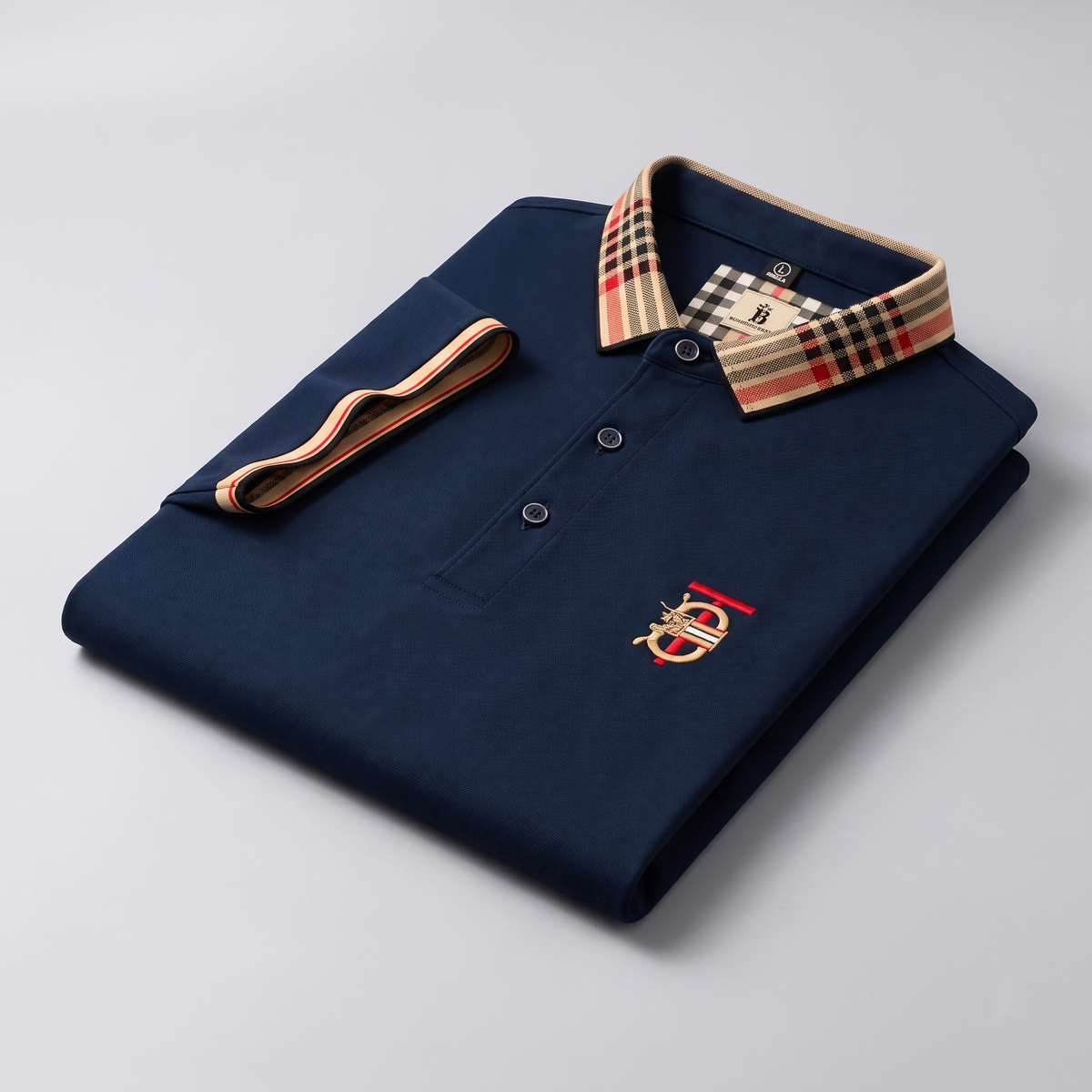 Bellavio | Polo Signature con Cuello de Cuadros