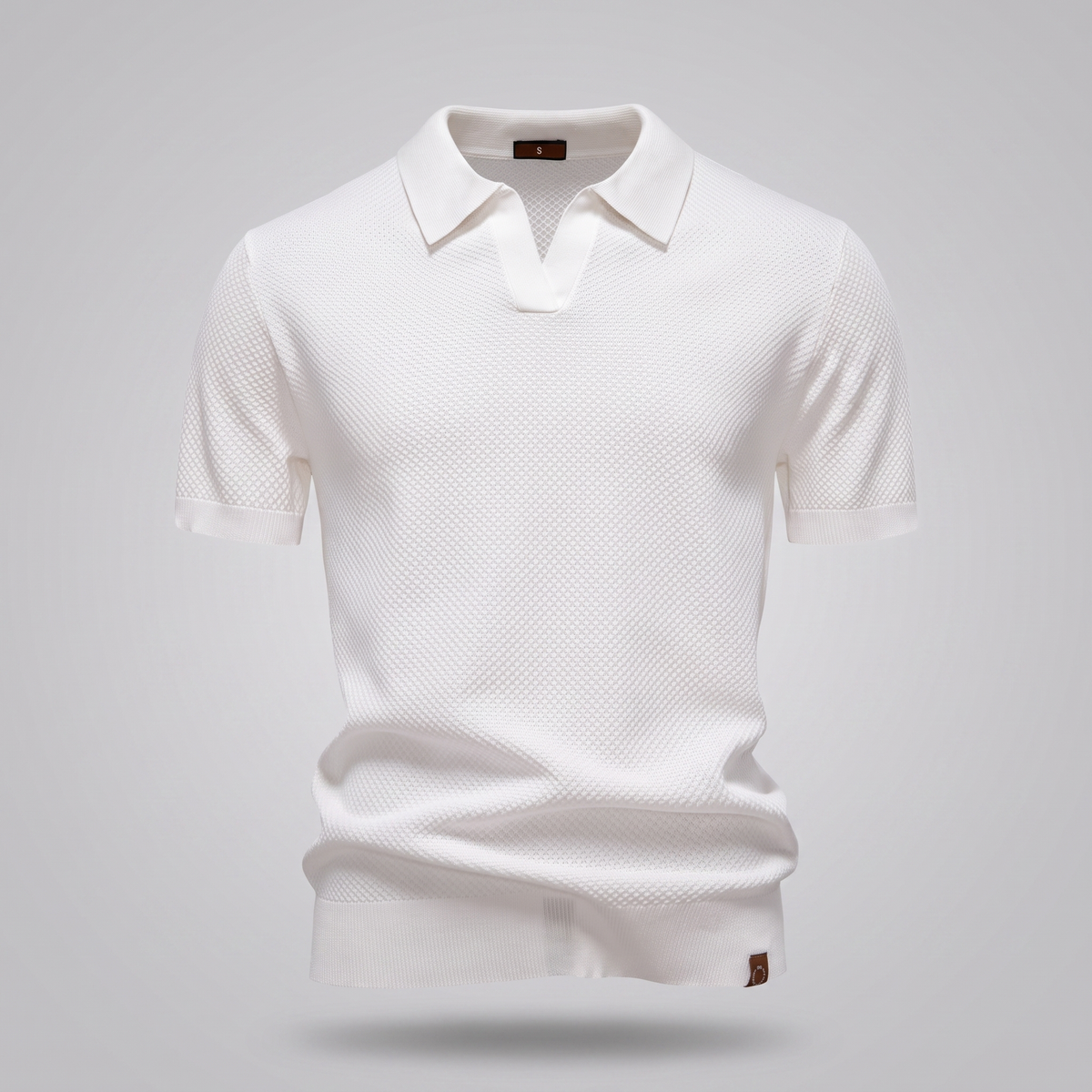 Antonio | Polo Elegante de Cuello Abierto