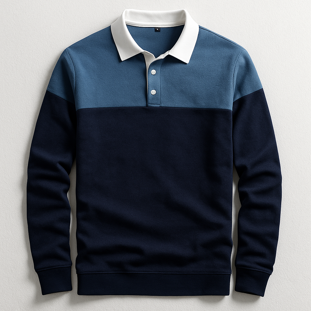 Ulises | Polo Retro de Manga Larga