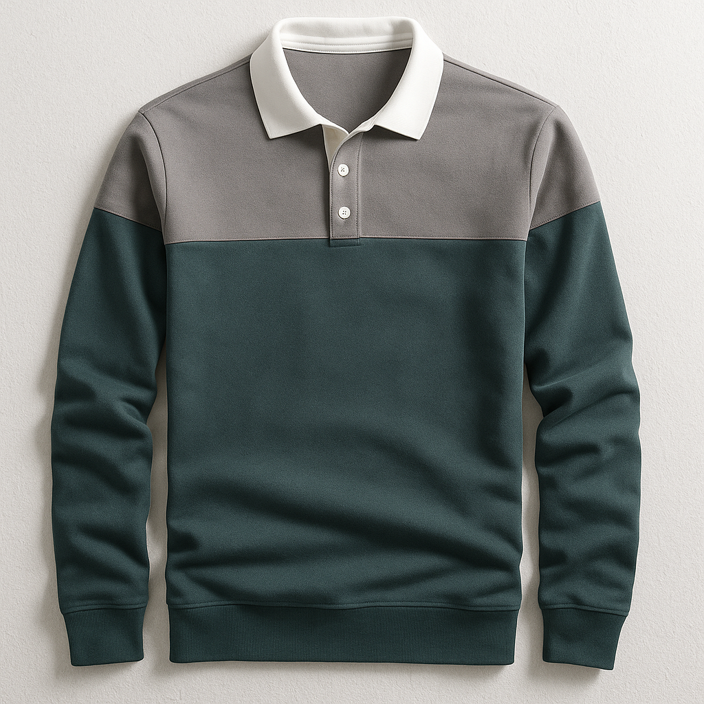 Ulises | Polo Retro de Manga Larga