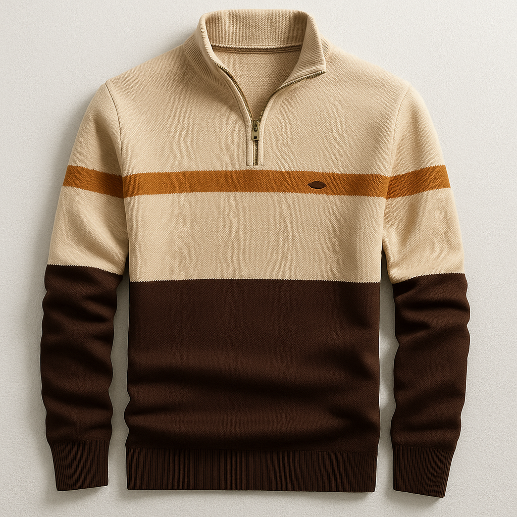 Renato | Jersey Elegante con Cremallera