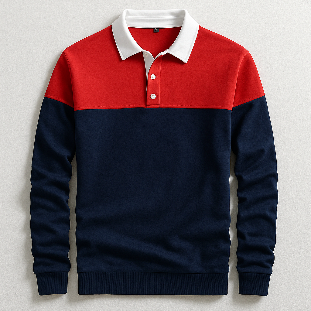 Ulises | Polo Retro de Manga Larga