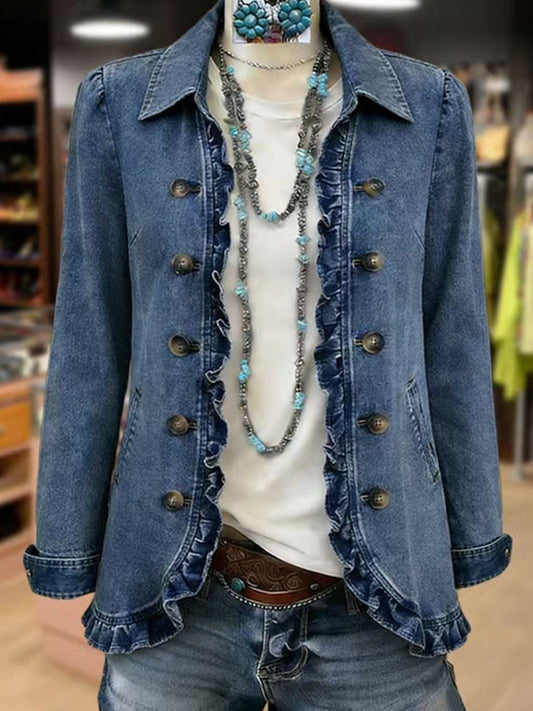 Chaqueta con Volantes