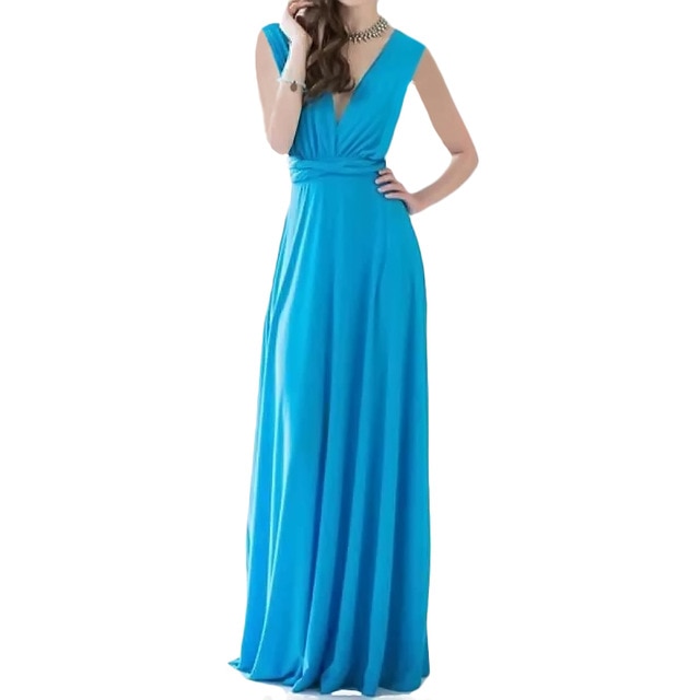 Vestido Largo Multiposición Convertible – Estilo Bohemio